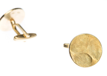Manschettenknöpfe in 585er Gelbgold