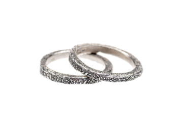 „Die Wilden“, Silber, teilweise geschwärzt