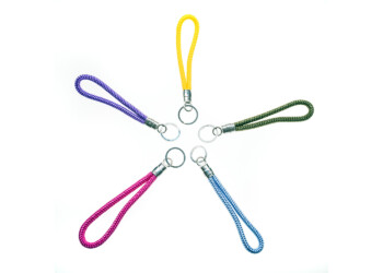 Schlüsselanhänger, Silber, Tampen