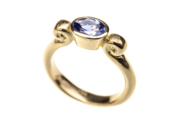 705er Gold, Tansanit 705er Gold, Tansanit