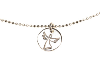 Glücksbringer Engel, Silber